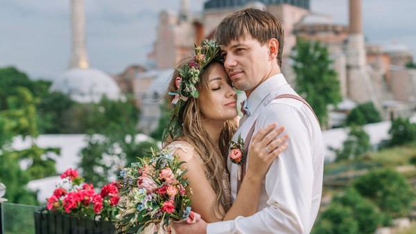 Два влюбленных сердца в Стамбуле