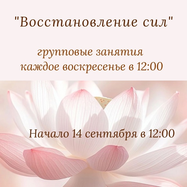 Энергетический комплекс "Восстановление силы"