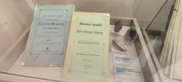 «130 кадров в музее». Экскурсия «Воронежский губернский музей с 1894 по 1917 гг.»