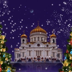 Орган christmas в храме