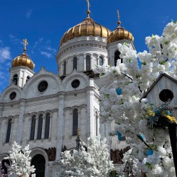 Храм Христа Спасителя + 4 смотровые площадки под куполом