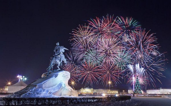 Новый год с призами в Петербурге