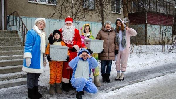 Акция «Новый год в подарок» в библиотеке имени Пушкина