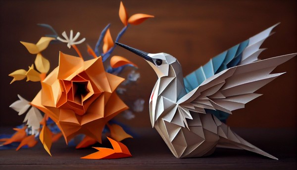 Виртуальная выставка «Искусство оригами»