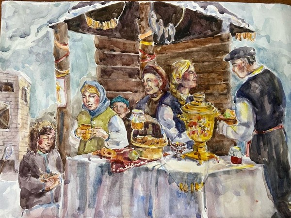 «Семейные традиции» выставка работ учащихся ДХШ им. В.А.Филиппова