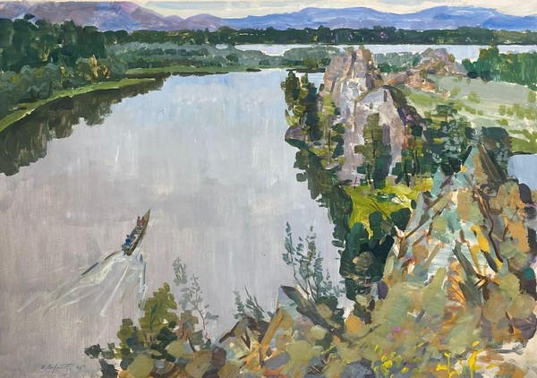 Страна озёр и голубых рек. Прогулки по Туве с художником Александром Сахановым