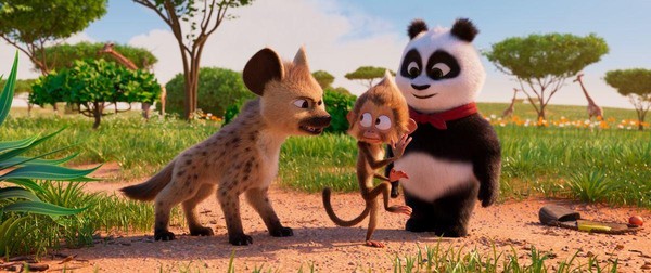 Показ анимационного фильма «Приключения панды»