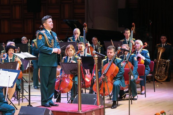 Концерт Образцово-показательного оркестра войск национальной гвардии Российской Федерации