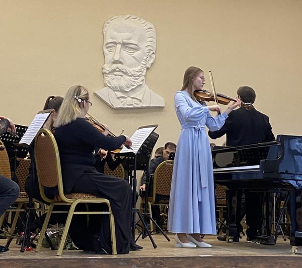 Отчетный концерт оркестрового отделения