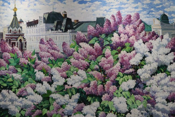 Персональная выставка Ивана Солодухина «В красках города»