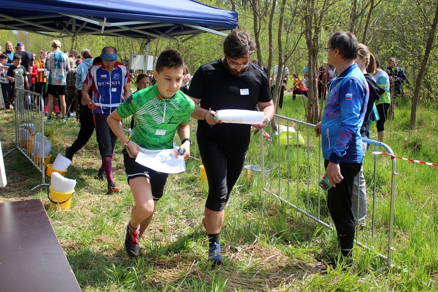 Соревнования по спортивному ориентированию в Пушкине