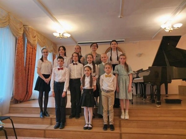 Концерт учащихся по классу общее фортепиано