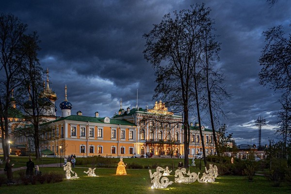 Ночь музеев в экспозиции «Сад Тверского императорского дворца»