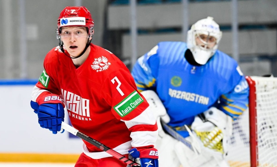 Хоккей Казахстан - Россия 25