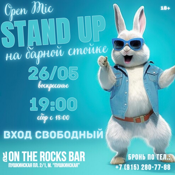 Stand Up на барной стойке