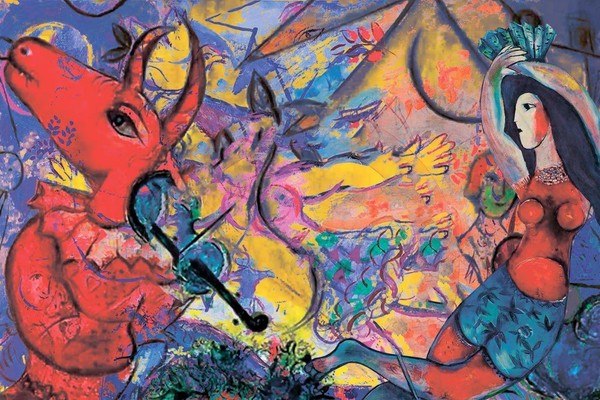 Выставка «В ожидании чуда. Посвящение Марку Шагалу»