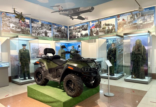 Экспозиция Музея истории Воздушно-десантных войск