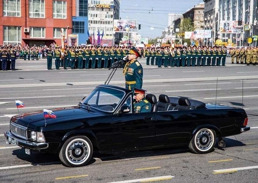 Празднование Дня Победы в Новосибирской области