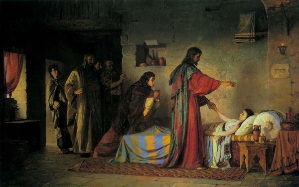 Лекция на тему «Воскрешение дочери Иаира» 1871. Василий Поленов»