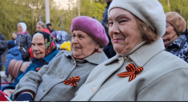 «Георгиевская ленточка» акция, посвящённая 79-летию Победы в Великой Отечественной войне