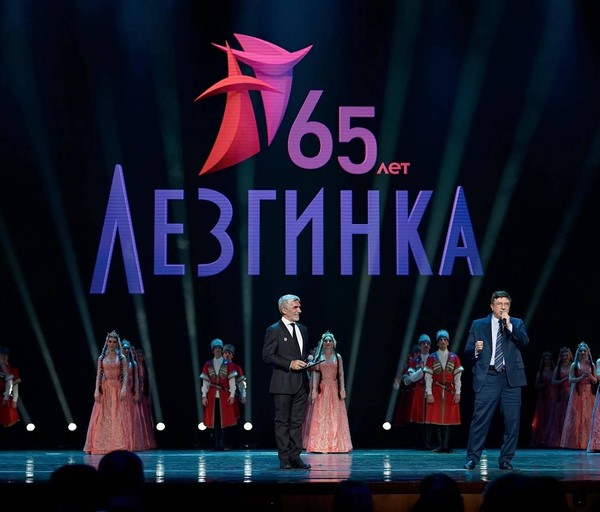 Участие ансамбля ХШС «Лезгинка» в праздничном концерте в рамках празднования Дня Победы