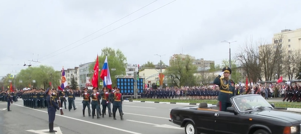 Парад 9 мая во Владимире
