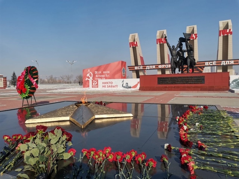 Празднование Дня Победы в Чите