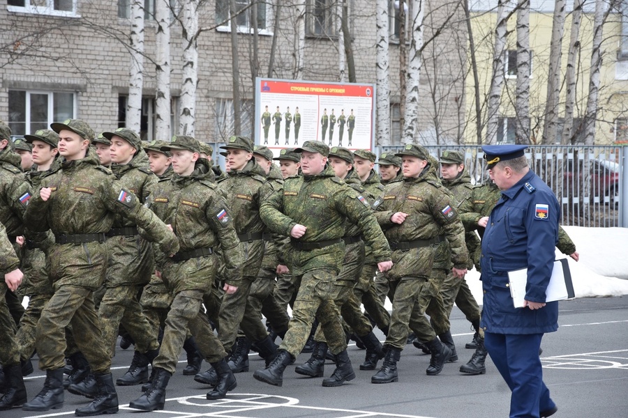 Военный парад в Архангельске