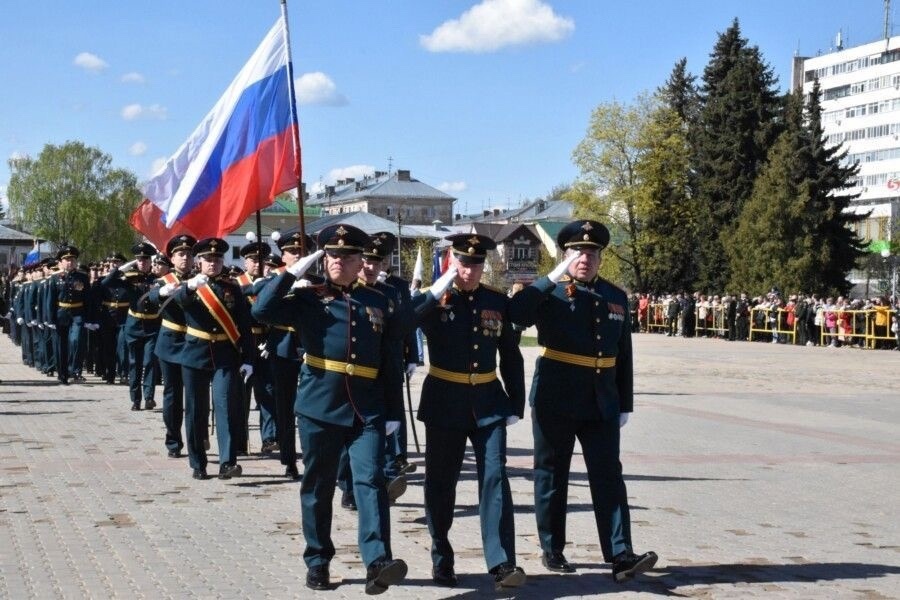 Парад Победы в Костроме