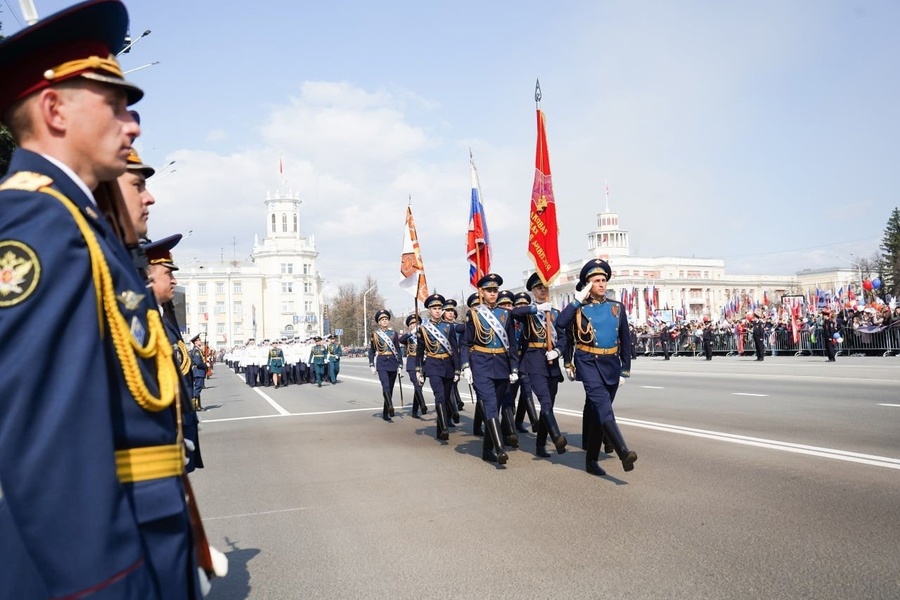 Празднование 9 мая в Кемерове