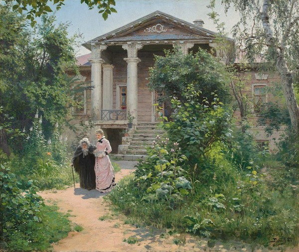 Лекция на тему «Бабушкин сад. 1878». Василий Поленов»