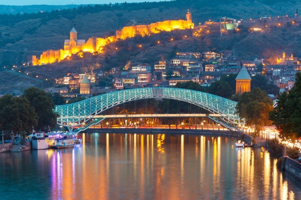 Вечерний Тбилиси — прогулка по Старому городу
