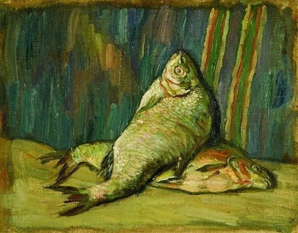 «Натюрморт с рыбами» – выставка одной картины