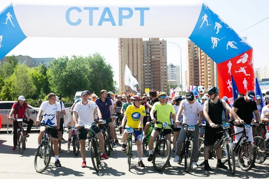 Всероссийская массовая велосипедная гонка 'Всемирный день велосипедиста'