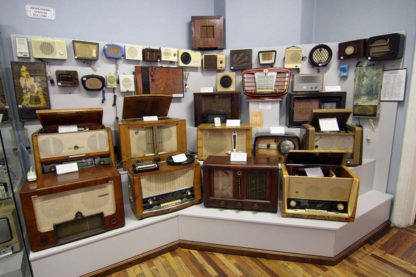 Экспозиция Музея радио имени А. С. Попова