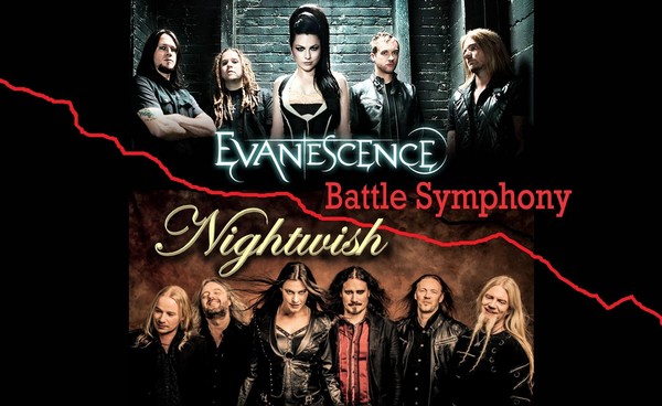 «Battle Symphony Evanescence VS Nightwish (Tarja Turunen). Симфо-Рок-Шоу»