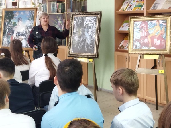 Экскурсия по тактильным картинам «Шедевры русской живописи»