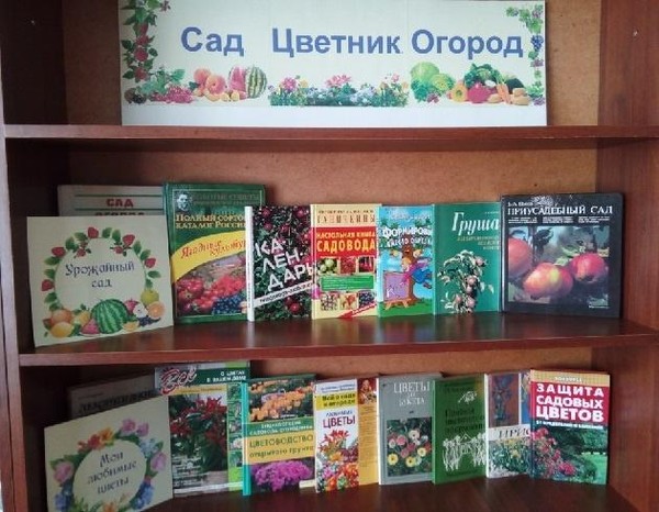 Книжная выставка «Дела сезонные»