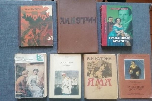 Книжная выставка «По страницам творчества А. И. Куприна»