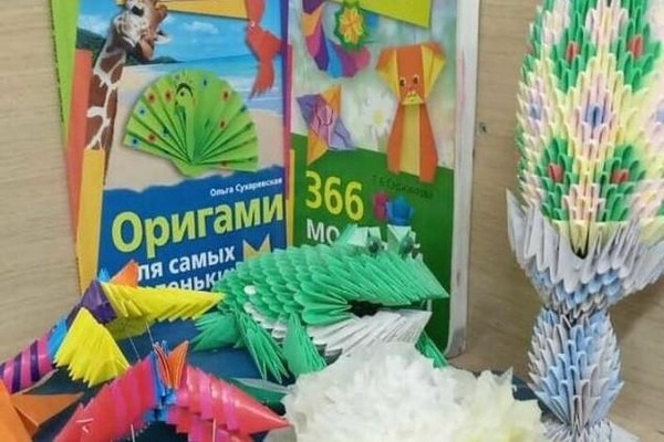 Выставка «Волшебный мир оригами»