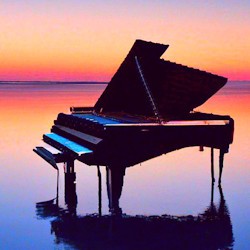 Sunset Piano. Фортепиано на закате. «Токката и фуга ре-минор» и другая музыка И. С. Баха, музыка Пэта Метени