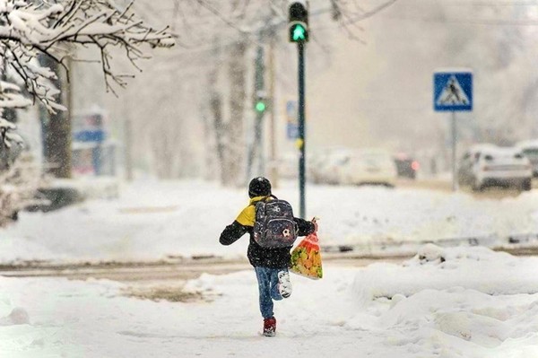 Акция «Безопасность детей зимой на дорогах»