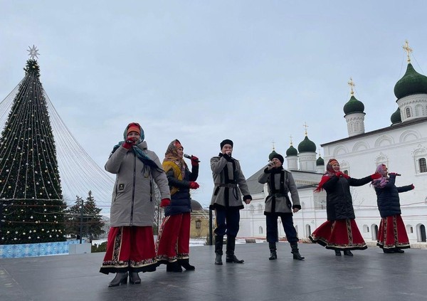 Новогодняя программа Красноярского района