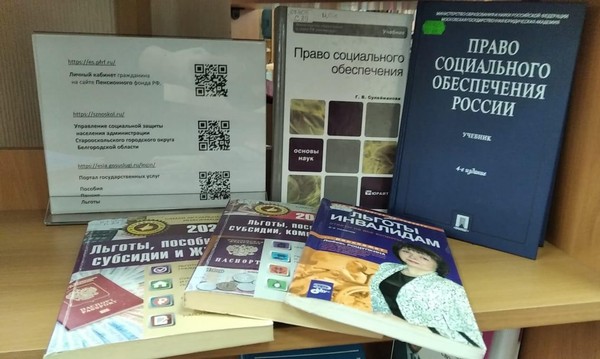 Выставка-рекомендация «Льготная категория: что положено ветеранам боевых действий»