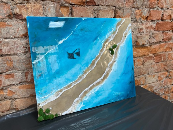 Море эпоксидной смолой