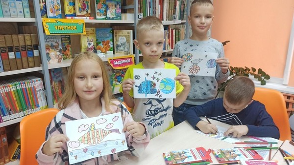 Громкие чтения с зарисовками «Крокодил Гена и его друзья»