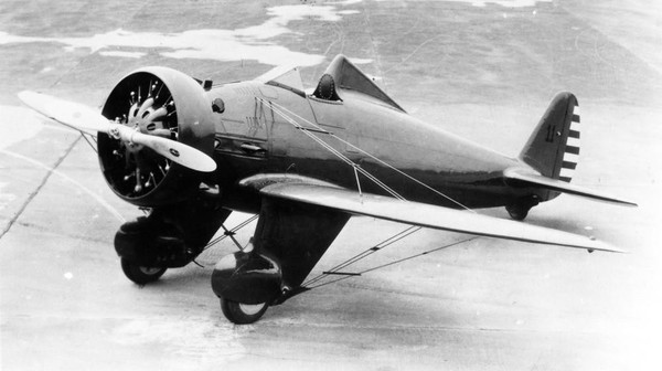 Тематическая беседа «Авиация США. Одноместный истребитель P-26A-33»