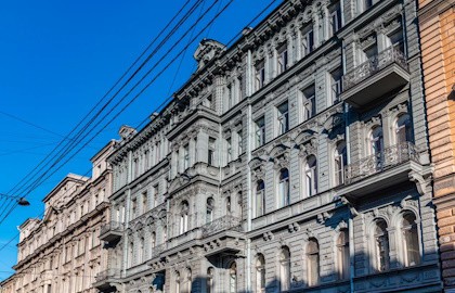 По дворам и парадным Владимирской