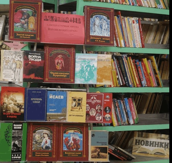 Выставка «Литературные имена Воронежского края»