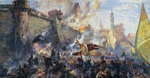 «Русские войска берут Казань: завершение эпохи Казанского ханства)»